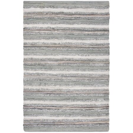 Safavieh Montauk Hand Woven Accent Area Rug Grey & Multicolor - 2 ft.-6 in. x 4 ft. MTK951A-24